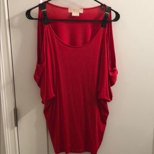 Michael Kors Cold Shoulder Top | Small